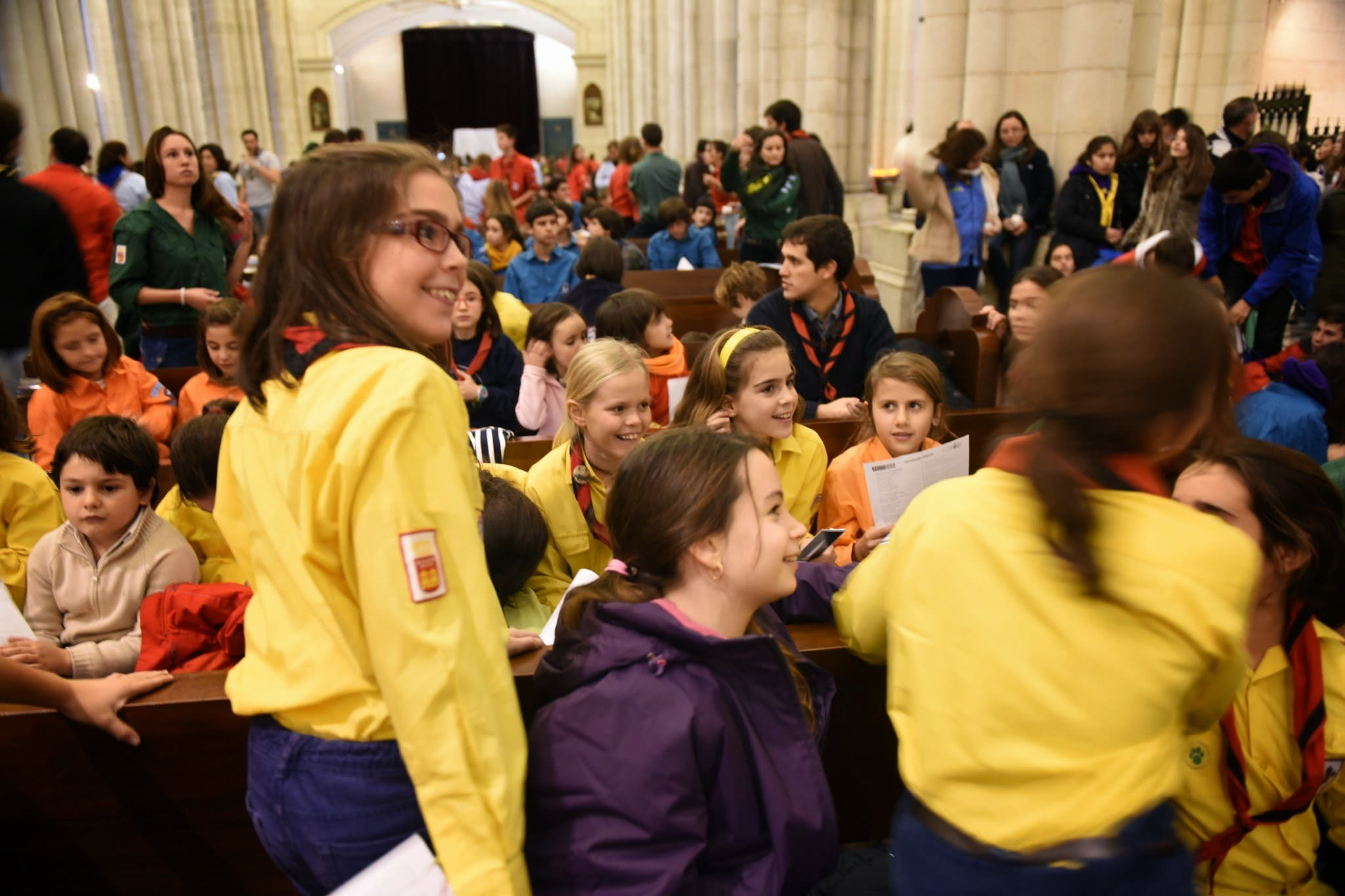 2014-12-14 - Eucaristía del Movimiento Scout Católico y D. Carlos Osoro Diciembre, 2014