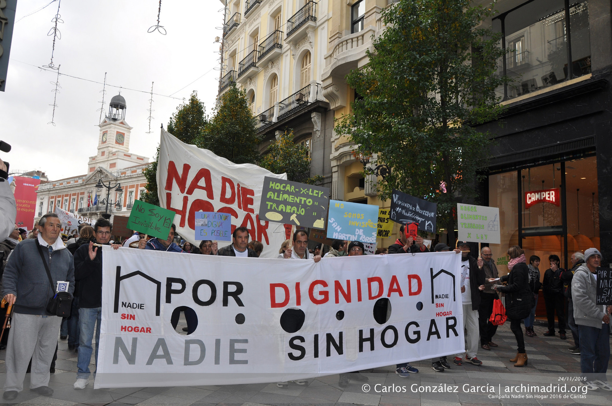 2016-11-24 - Campaña Nadie Sin Hogar 2016 de Cáritas