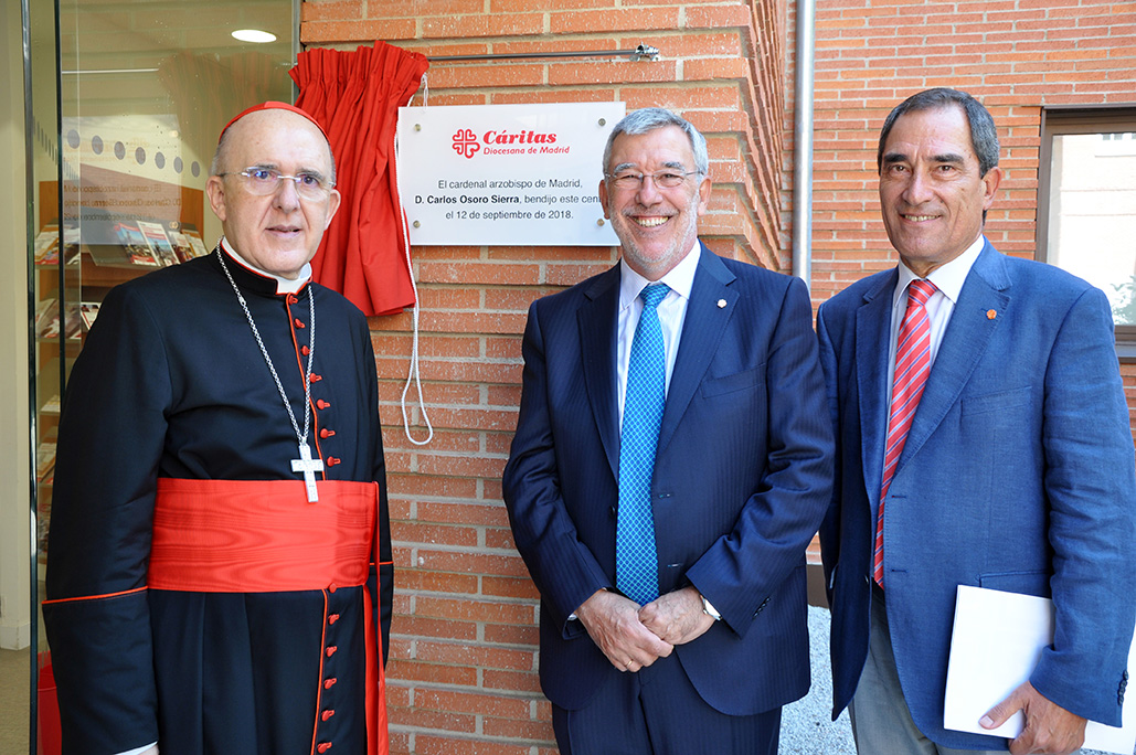 2018-09-12 - Bendición de la nueva sede de Cáritas diocesana de Madrid