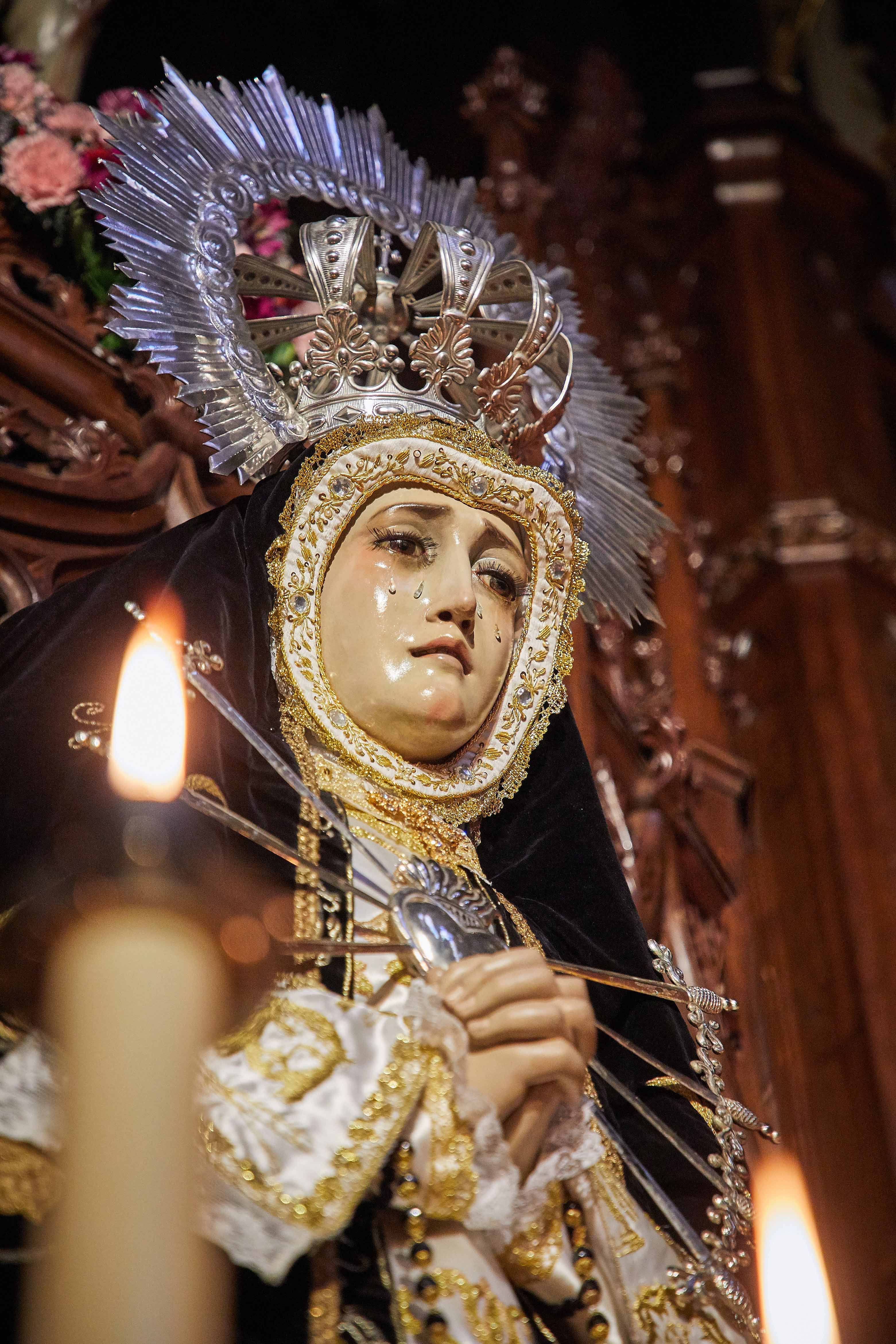 15-09-2020 - Eucaristía en la parroquia de Santa Cruz por el 430 aniversario de la Real Congregación de Esclavos de María Santísima de los Siete Dolores