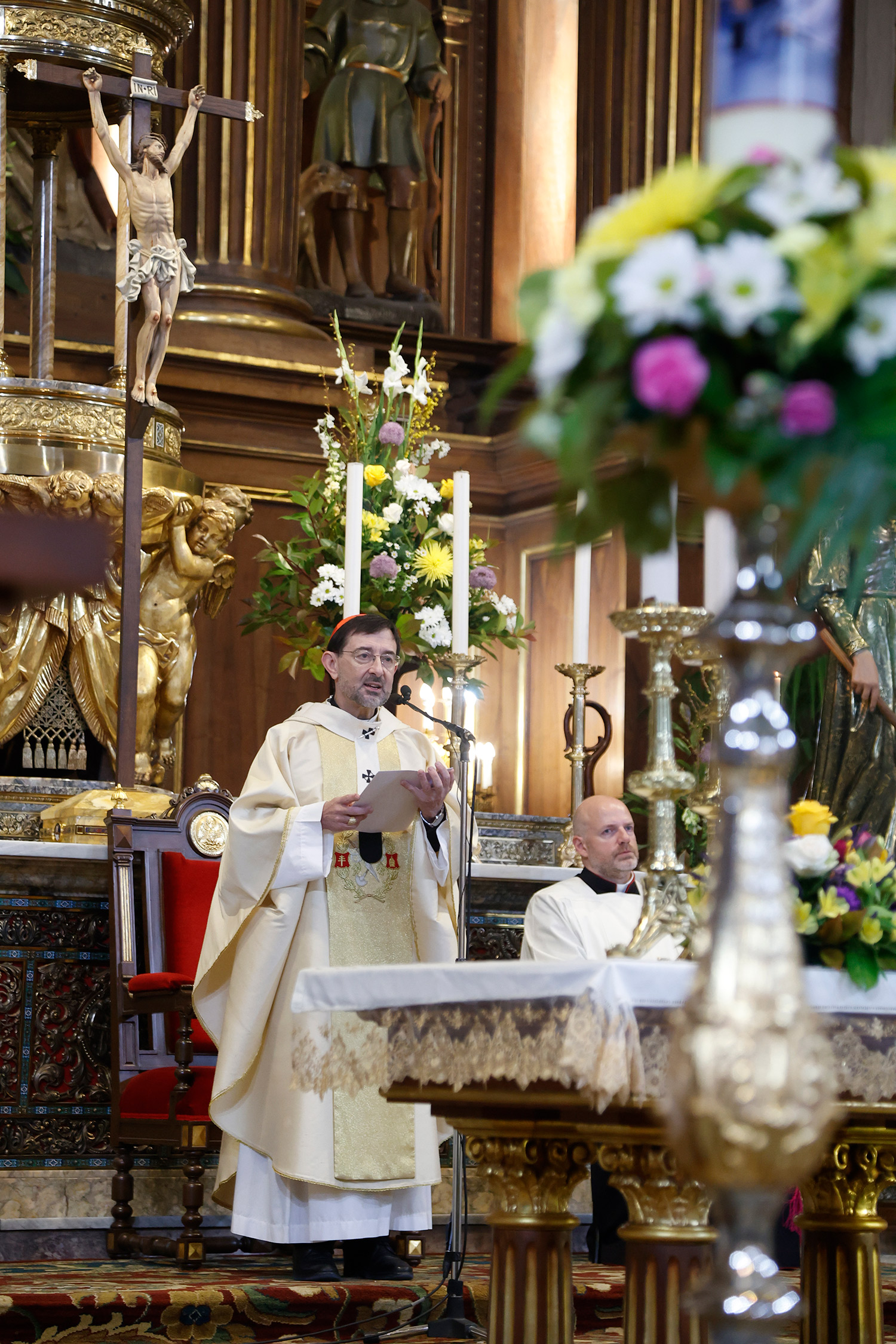 2024-05-15 Misa solemne en honor a San Isidro en la Real Colegiata
