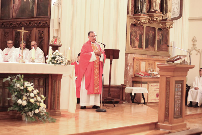 Inauguración del nuevo curso en el Seminario y juramento del nuevo rector, Antonio Secilla