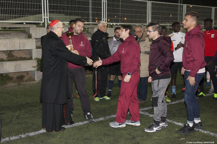 2019-02-15 - Entrega de premios de la liga de fútbol de la Vicaría IV