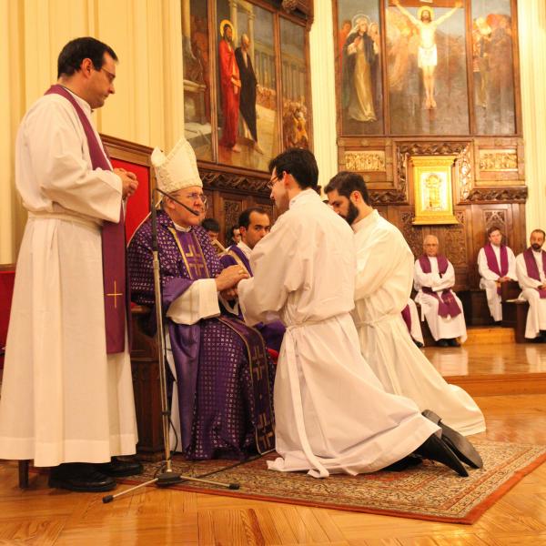 2015-11-28 - Ordenación diaconal en el Seminario Conciliar. Manuel María Sánchez García-Loygorri