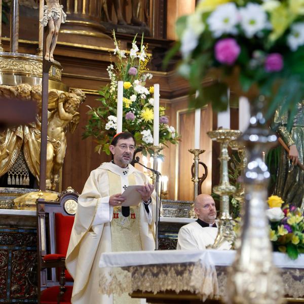 2024-05-15 Misa solemne en honor a San Isidro en la Real Colegiata