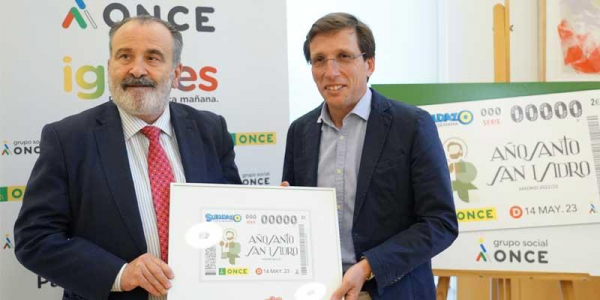 El A&ntilde;o Santo de san Isidro protagonizar&aacute; el Cup&oacute;n de la ONCE del domingo 14 de mayo