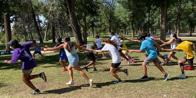 El residencial S&iacute;nodo de C&aacute;ritas Diocesana de Madrid acoge una colonia urbana