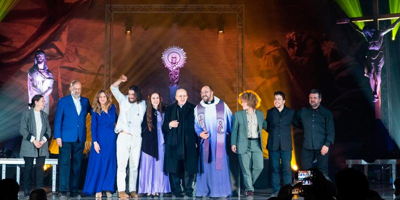 'Viacrucis' culmina su paso por Madrid con dos representaciones en la catedral