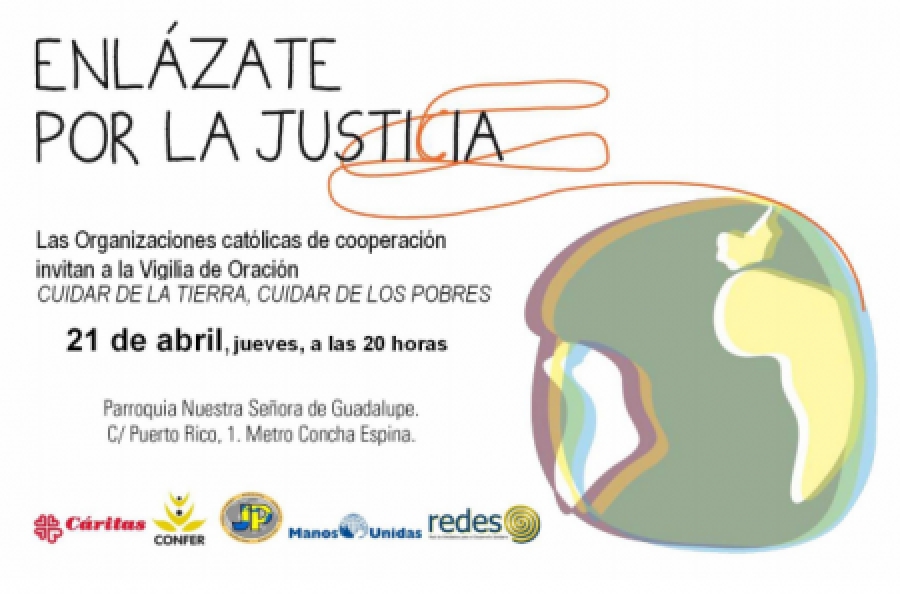 Las organizaciones cat&oacute;licas de cooperaci&oacute;n invitan a la Vigilia de Oraci&oacute;n 'Cuidar de la Tierra, cuidar de los pobres'