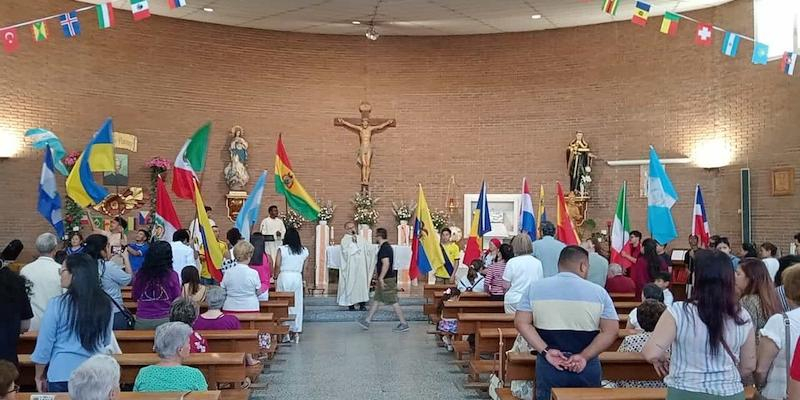 Marcelo Rodr&iacute;guez preside en Sant&iacute;simo Cristo de la Gu&iacute;a y San Juan de Sahag&uacute;n una Eucarist&iacute;a en su fiesta patronal